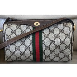 Authentic Vintage Gucci Ophidia Web Crossbody Bag